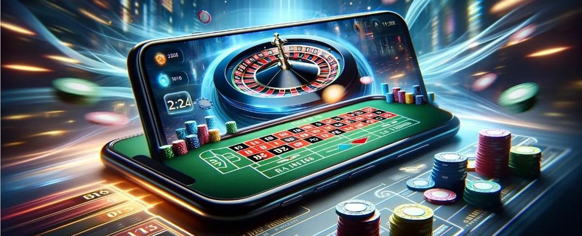 Hero image featuring a vibrant Spin 777 Lucky Slots Casino interface with winning symbols and a nature-spring theme.